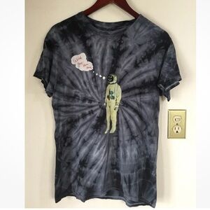 Travis Scott Astroworld Tour Astronaut Tee Tie Dye Shirt